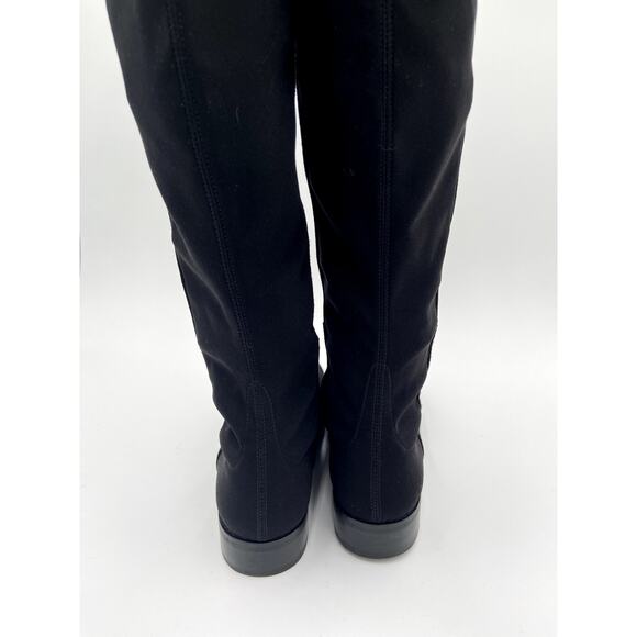 Stuart Weitzman 5050 Suede Embellished Studded Over The Knee Tall Boots size 7.5 - Picture 9 of 13